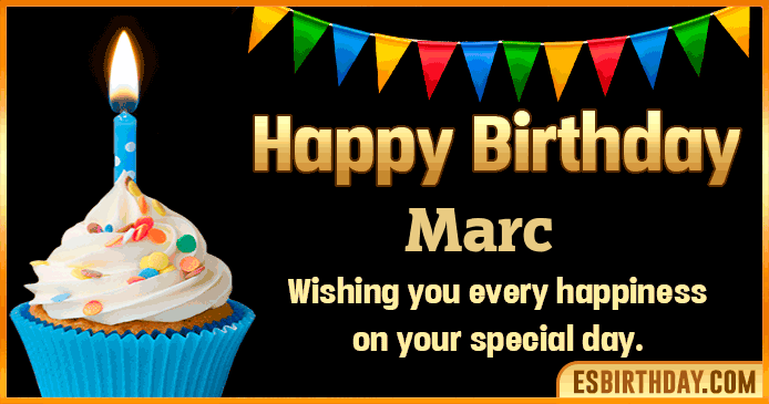Happy Birthday Marc GIF