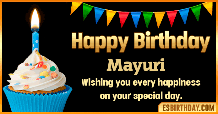 Happy Birthday Mayuri GIF